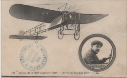 186 DIJON AVIATION  SEPTEMBRE  1910  BUIER SUR  BIPLAN - Demonstraties