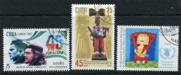 Cuba 2007 - 3 Stamps - Gebruikt