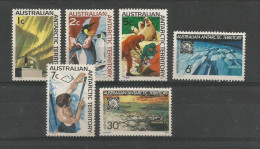 AAT - Australisches Antartis-Territorium - 1966 , Mi.Nr. 8/9 + 11/12 + 18/19 - Postfrisch / MNH / Mint / (**) - Ongebruikt