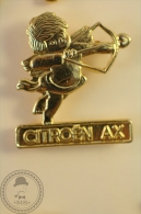 Golden Colour Cupid - Citroën AX - Advertising Pin Badge - #PLS - Citroën