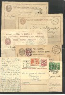 Suiza. Conjunto De 6 Enteros Postales. 4 Anteriores A 1900 - Used Stamps