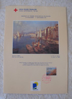 Document Croix Rouge Pour L'émission Du Timbre Sur Le Peintre NARDI  - 30 Novembre - 1er Décembre 1991 - Covers & Documents