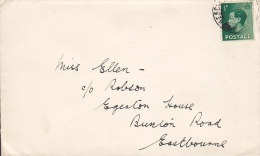 Great Britain BEACONSFILELD 1936 Cover To EASTBOURNE Edward VIII. Stamp - Storia Postale