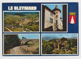 48 - Le Bleymard - Multivues - Flamme Bagnoles Les Bains - 1979 - 2 Scans - - Le Bleymard