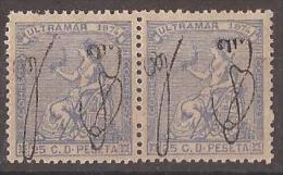 PR4-LA576TAN.Spain,Espagne .PUERTO RICO ESPAÑOL . ALEGORIAS  1874 (Ed 4** Par) Sin Charnela MAGNIFICO - Unused Stamps