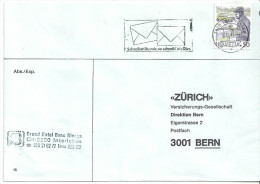 Motiv Brief  "Grand Hôtel Beau Rivage, Interlaken"           1989 - Briefe U. Dokumente