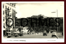 ANGOLA - LUANDA - AVENIDA MARGINAL - 1950 REAL PHOTO PC - Angola