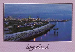 The Queen Of The Beach Cities At Dusk Long Beach California 1996 - Long Beach