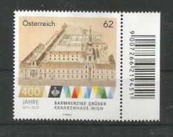 Österreich  2014  Mi.Nr. 3121 , Barmherzige Brüder - Postfrisch / Mint / MNH / (**) - Ongebruikt