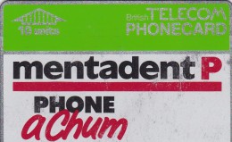 UK, BTA-002,  Mentadent P (no Notch)   CN : 704A - BT Allgemeine