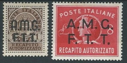 1947 TRIESTE A RECAPITO AUTORIZZATO MH * - ED054-4 - Exprespost