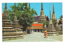 Cp, Thaïlande, Bangkok, Inside Wat Pho, Voyagée 1974 - Thaïlande