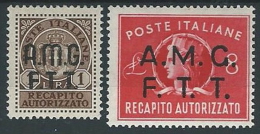 1947 TRIESTE A RECAPITO AUTORIZZATO MH * - ED055-5 - Poste Exprèsse