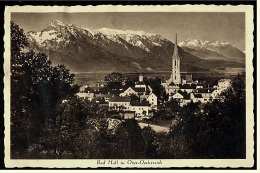 Bad Hall  Panorama  -  Ansichtskarte Ca.1932    (3141) - Bad Hall