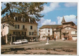 Delcampe - 46 - SOUSCEYRAC . UN COIN DU BOURG . HÔTEL RESTAURANT " AU DÉJEUNER DE SOUSCEYRAC " - Réf. N°5844 - - Sousceyrac