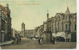 PEEBLES - HIGH STREET  Peeb15 - Peeblesshire