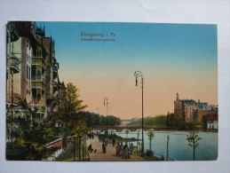 (4/4/72) AK "Königsberg I. Pr." Schloßteichpromenade Um 1917 - Ostpreussen