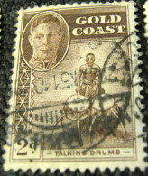 Gold Coast 1948 Talking Drums 2d - Used - Costa D'Oro (...-1957)