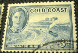 Gold Coast 1948 Manganese Mine 3d - Used - Goudkust (...-1957)