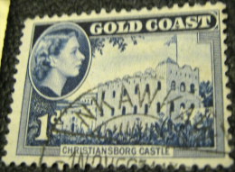 Gold Coast 1952 Christiansborg Castle 1d - Used - Côte D'Or (...-1957)