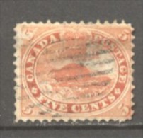 Canada N° 14 Oblitéré  Cote 20 € ( Petits Defauts) Au 6eme De Cote - Used Stamps