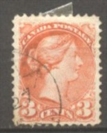 Canada N° 30 Oblitéré  Cote 1 €  Au Quart De Cote - Used Stamps