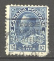 Canada N° 116 Oblitéré  Cote 1,50 €  Au Quart De Cote - Used Stamps