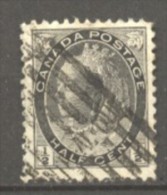Canada N° 62 Oblitéré  Cote 1,80 €  Au Quart De Cote - Used Stamps