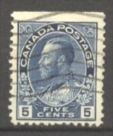 Canada N° 95 Oblitéré  Cote 1 €  Au Quart De Cote - Used Stamps