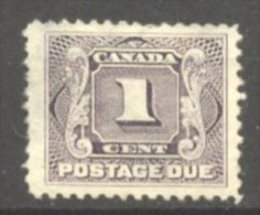 Canada Taxe N° 1 Neuf  X Cote 20,00 €  Au Quart De Cote - Used Stamps