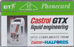 UK, BTA-019, Castrol GTX / Halfords.   CN : 125F - BT Algemene Uitgaven