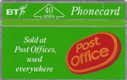 UK, BTA-026, 40 Units, Post Office.   CN : 170E - BT Algemene Uitgaven