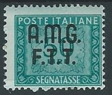 1947-49 TRIESTE A SEGNATASSE 50 LIRE MH * - ED087-4 - Portomarken