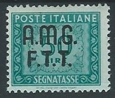 1947-49 TRIESTE A SEGNATASSE 50 LIRE MH * - ED087-5 - Segnatasse