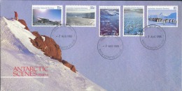 Australian Antartic Terriotory 1985 - FDC - Antarctic Scenes (series 2) - FDC