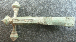 #NSA7 - Römische Bügelfibel - Roman Fibula - Legionärs Fibula!! - Bronzen