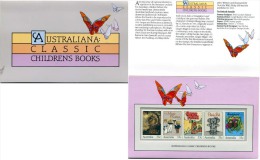 Australia 1985 - Presentation Pack: Classic Children's Books - Joined Strip Of 5 - Presentation Packs