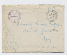 LETTRE --13 REGIME DE CUIRASSIERS  -LA VAGUEMESTRE -1945- A21.1 - Lettres & Documents
