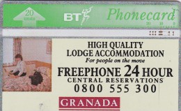 UK, BTA-052, 20 Units, Granada Services.   CN : 345H - BT Edición General