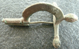 #NSA13 - Römische Bügelfibel - Roman Fibula - Legionärs Fibula!! - Bronzes