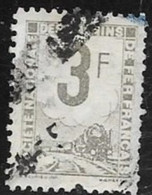 COLOS OISTAUX N° 3  -  3F GRIS     - Pour Petit Colis   -  Oblitere  - 1944 - Oblitérés