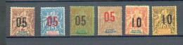 GUI 216 - YT 48 - 50 à 54* - Unused Stamps