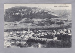 GR ILANZ Mit Signinakette Photo M. Maggi 1921.XI.2. Ilanz Nach Balsthal - Ilanz/Glion