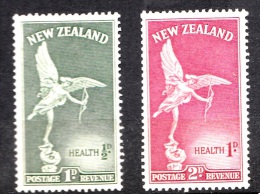 New Zealand, 1947, Health, SG 690 - 691, Mint Lightly Hinged - Nuevos