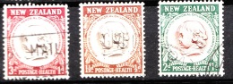 New Zealand, 1955, Health, SG 742 - 744, Used - Gebraucht