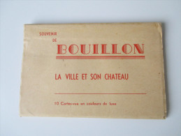 AK / Leporello Souvenir De Bouillon. La Ville Et Son Chateau. 10 Cartes En Couleurs De Luxe. Photo Lander Eupen. - Bouillon
