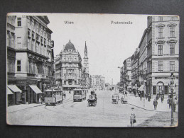 AK WIEN Praterstrasse 1916  /////  V3680 - Vienna Center