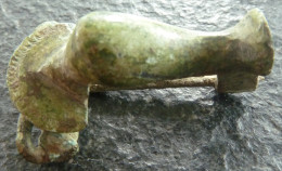 #NSA17 - Römische Bügelfibel - Roman Fibula -Fibula - Bein/Instrument!! - Bronzes