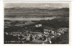 1764 - St-CERGUE Et Le Mont Blanc - Saint-Cergue