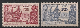 Wallis Et Futuna. 1939.  N° 70,71. Neuf * - Ungebraucht